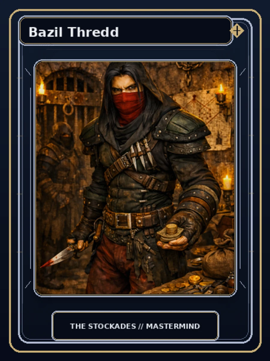 Bazil Thredd card art